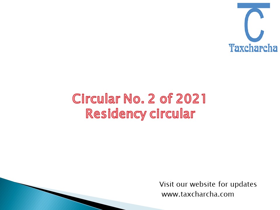 circular 2 of 2021