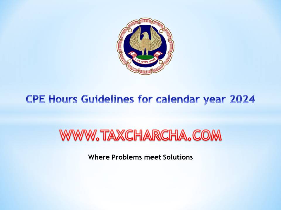 cpe hour requirement for calendar year 2024