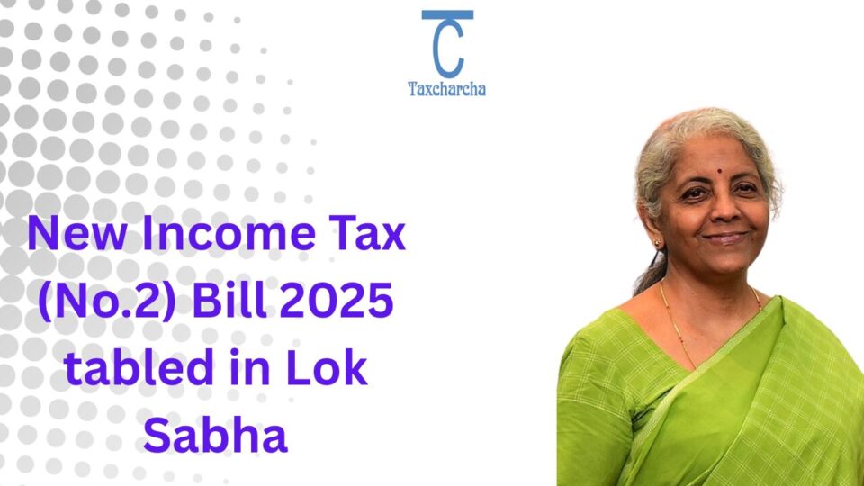 New Income tax (no.2) bill 2025